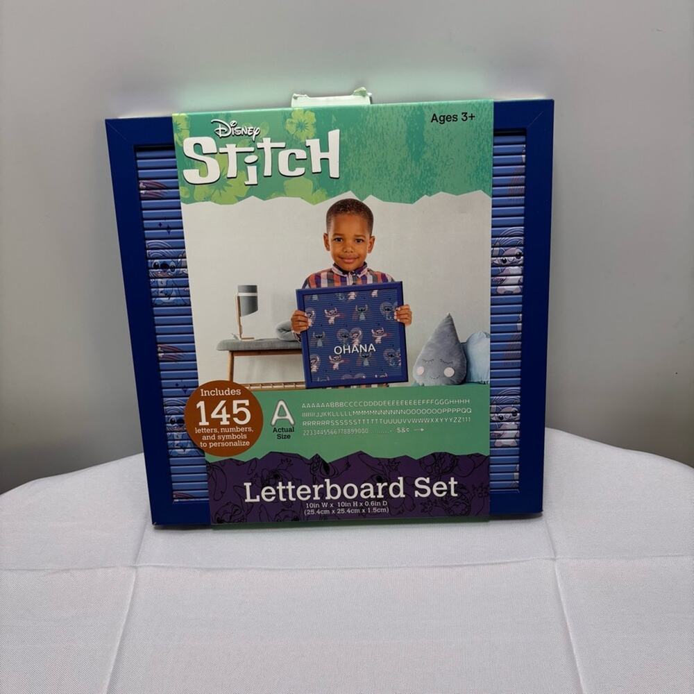 Disney Stitch Letterboard Set